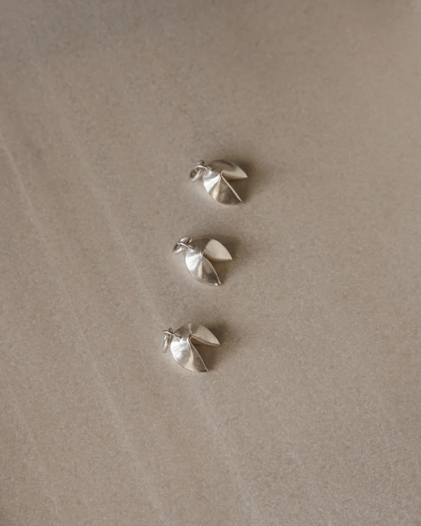 The Fortune Cookie pendants in solid gold
